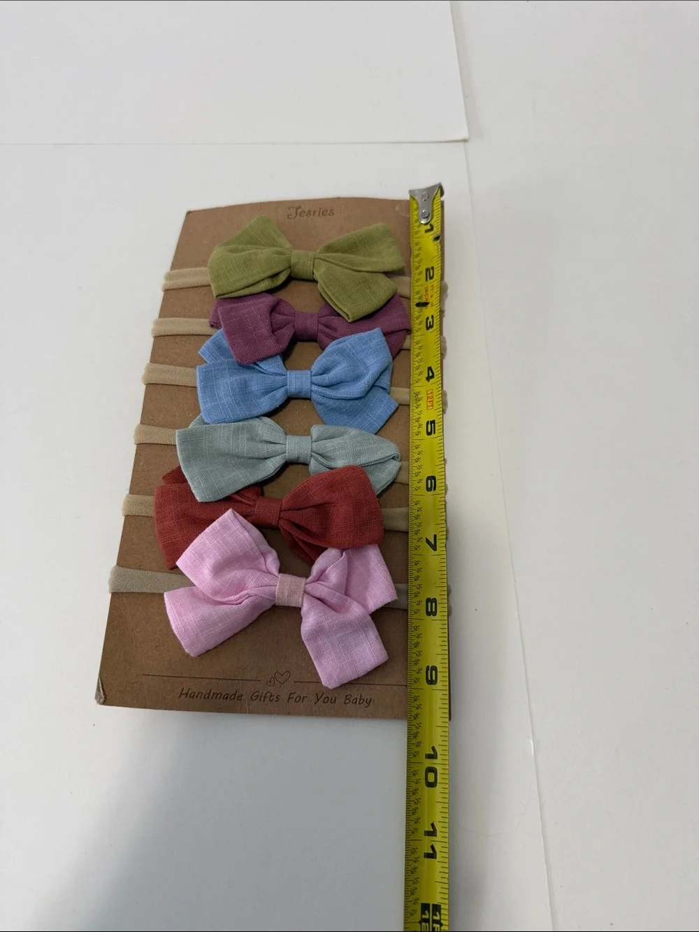 Kids Bow Headband Set – Mixed Pastel Pack (6 pcs)